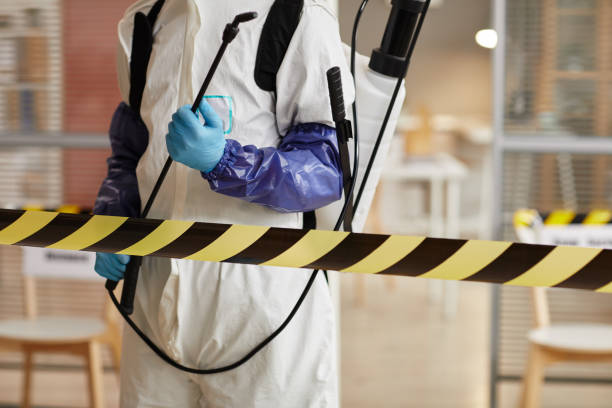Professional Infectious Disease Decontamination technician working in Hicksville, OH